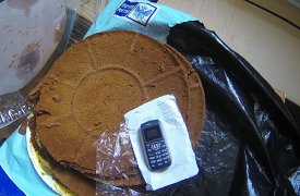 В колонию в Донском передали кондитерские коржи с начинкой из телефона