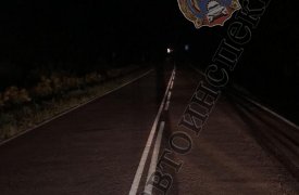 В Веневском районе насмерть сбили пешехода, шедшего по обочине без светоотражателей