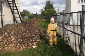 В тульском поселке Победы в школе нашли ручную гранату: детей и педагогов эвакуировали