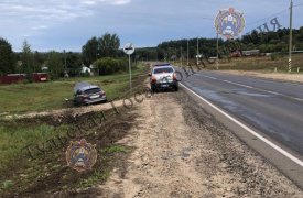 В Веневском районе водитель заснул за рулем на трассе: пострадали два человека