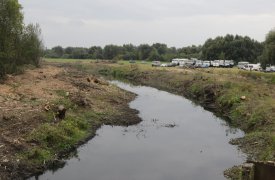 Тульские спасатели закончили расчищать русло Шиворони