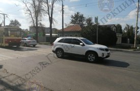 В Туле KIA сбила женщину на пешеходном переходе