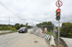 Начались работы по возведению временного моста рядом с Баташевским мостом в Туле