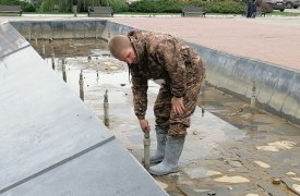 В Туле началась консервация фонтанов на зимний период