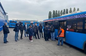 Тульские водители общественного транспорта прошли инструктаж по работе с пасажирами-инвалидами