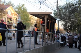В Туле доделывают улицу Металлургов, уже прошедшую приемную комиссию
