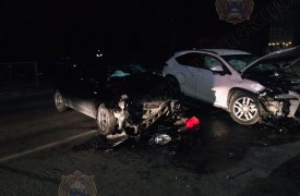 Kia столкнулся с Lexus в Туле: пострадала 24-летняя девушка