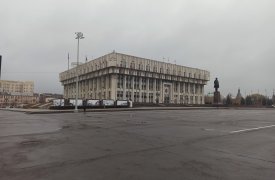 Возле здания «Белого дома» в Туле ликвидировали пожар