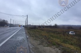 В Ясногорском районе Ford съехал в кювет: пострадала 14-летняя девочка