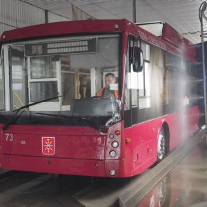 Общественный транспорт в Туле готовят к зимнему периоду