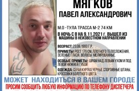 В Тульской области на трассе М-2 вышел из машины и пропал 28-летний парень
