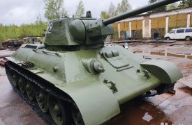 В Туле на продажу за 5,5 млн рублей выставили танк Т-34 выпуска 1942 года