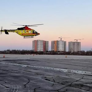 3-летнего мальчика с онкологией из Новомосковска доставили вертолетом в Тульскую облбольницу