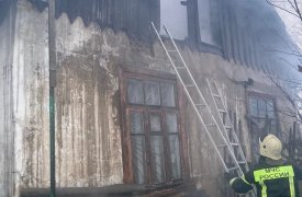 В Щекинском районе на пожаре пострадала 49-летняя женщина