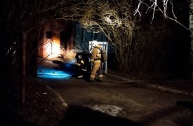 В Веневском районе в пожаре погибла женщина