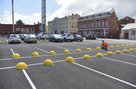 Возле «Искры» в центре Тулы поставят гостиницу на месте платной парковки