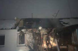 В Плавском районе госпитализировали 61-летнюю женщину, пострадавшую при пожаре