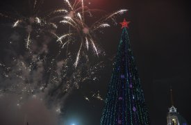 Гастрономическая ярмарка, конкурс елок и фейерверк ждут туляков 31 декабря на площади Ленина