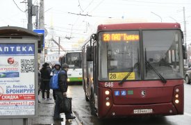 Стал известен график работы общественного транспорта Тулы в новогодние праздники