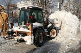 13 января Тулу чистят от снега 216 спецмашин и больше 300 человек