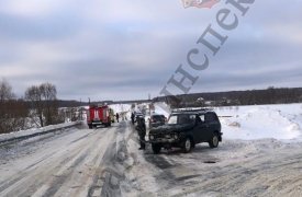 Две женщины пострадали в столкновении ВАЗа и Skoda в Веневском районе