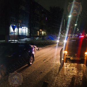 В Туле на улице Металлургов Renault сбил пьяного пешехода