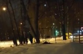 На детской площадке в Новомосковске нашли тело 82-летнего мужчины