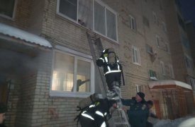 В Богородицке из горящего дома эвакуировали 12 человек, включя 4 детей