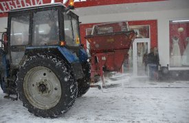 Тульских автомобилистов и пешеходов предупреждают о гололеде