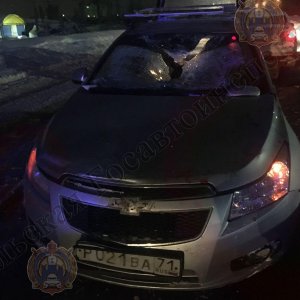 В Ясногорске Chevrolet сбил 60-летнего пешехода, шедшего по обочине