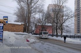Туляки пожаловались на отсутствие безопасного перехода через улицу Сурикова в районе нового ЖК