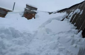 В Киреевском районе в жилом доме провалилась кровля