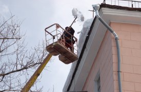 В Тульской области вырастет риск обрушения кровель из-за мокрого снега