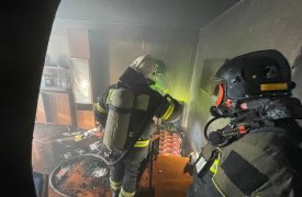 В пожаре в Новомосковске на улице Водопьянова погибла 64-летняя женщина