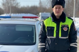 Инспектор ДПС в Новомосковске по горячим следам задержал вора-рецидивиста