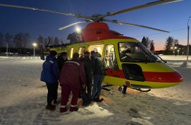 16-летнюю тулячку с травмой позвоночника вертолетом санавиации доставили в Москву