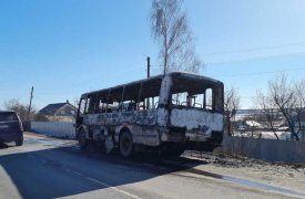 Сгоревшим в Туле автобусом заинтересовалась прокуратура: будет проведена проверка
