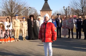 В Тульском кремле прошел поэтическо-патриотический флэшмоб