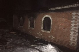 Следственный комитет проверит обстоятельства гибели женщины на пожаре в Киреевском районе