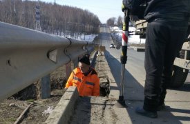 Провал асфальта на Щекинском шоссе в Туле планируют устранить в течение 10 дней