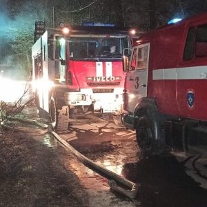 Под Тулой на пожаре погиб 53-летний мужчина