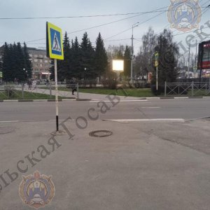 В Новомосковске «Hyundai» сбил подростка на зебре