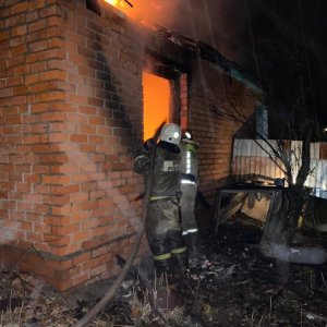 Под Алексином в частном доме сгорел мужчина