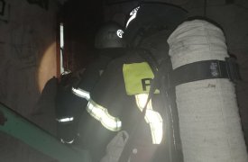 В Алексине из горящего дома эвакуировали двоих взрослых и ребенка