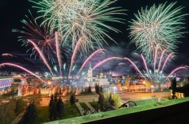 Праздничный салют в 30 залпов завершил празднование 9 Мая в Туле