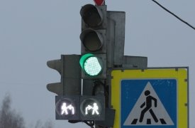 В Туле несколько светофоров оснастят дополнительными секциями о движении пешеходов