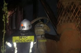 В ночном пожаре в Киреевском районе Тульской области погиб человек
