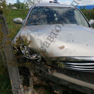 В Тульской области в съехавшем на обочину автомобиле пострадали двое детей