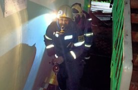 В Алексине Тульской области в многоквартирном доме мусор стал причиной пожара