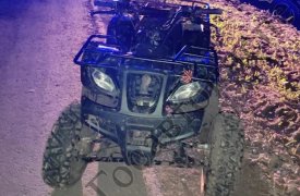 В Зареченском округе Тулы квадроцикл опрокинулся в кювет